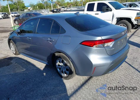 2022 Toyota Corolla Le из США, поврежденный, VIN JTDEPMAE3NJ193281